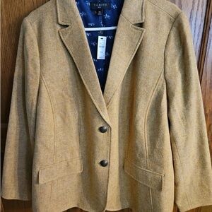 Talbots Women's Camel Blazer